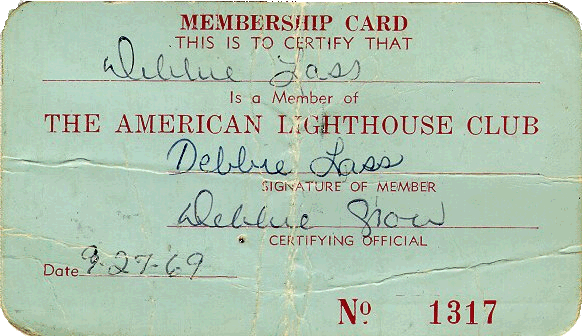 Lighthouse Membership card